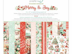 MT-MAJ-07 Mintay Papers 30x30, Merry & Joy 07