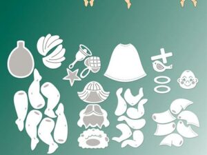 BLD1689 By Lene Die Cut/Emb, Angels - Engle