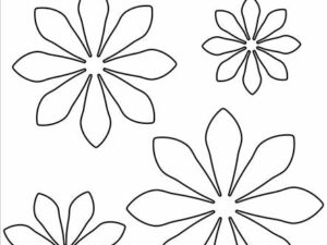 SBD473 Simple and Basic die, 3D Flowers - Blomster