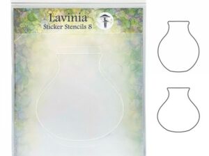 SS008 Lavinia Sticker Stencils 8, Terrarium Collection