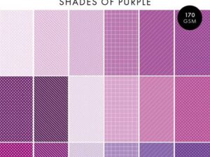 SL-ES-PPP249 StudioLight Paper Pad/Papir A5, Shades of Purple