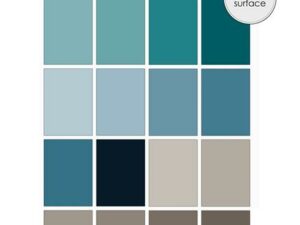 SBP966 Simple and Basic Design A5 Papirblok, Petrols And Sands