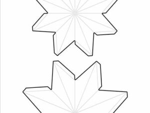 SBD478 Simple and Basic die, Star Ornament, Small/Medium - Stjerne Ornament, Lille/Medium