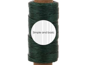 SBA710 Simple and Basic, Polyester tråd 0,05mm x 50m, Bottle green/Flaskegrøn
