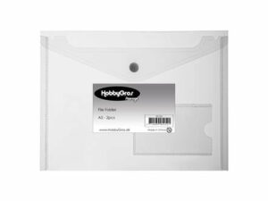 SS124 HobbyGros Storage, File Folder - Plastik opbevaring A5 (2 stk.)