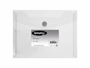 SS125 HobbyGros Storage, File Folder - Plastik opbevaring A6 (4 stk.)