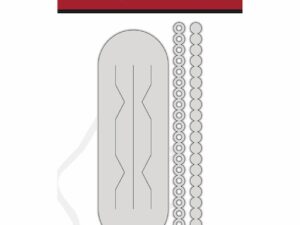 79309 Dan Dies, Flettet Julehjerte - Stjerne