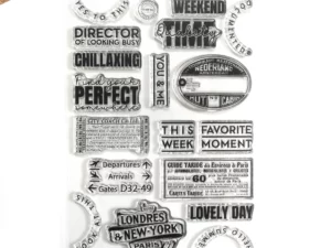 CS373 Elizabeth Craft Design Stempel, Travels 2