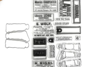 CSD375 Elizabeth Craft Design Stempel/Die, The Craftstore Stamp and Die Set