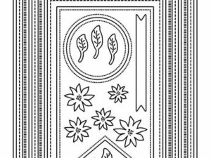 SBD482 Simple and Basic die, Combi Striped Frames - Rammedies, A5