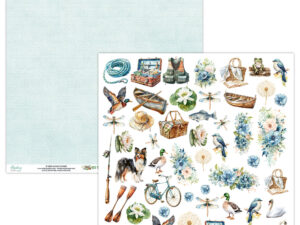 MT-BTL-09 Mintay Papers 30x30, By The Lake 09