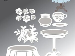 BLD1716 By Lene Die Cut/Emb, Table - Bord
