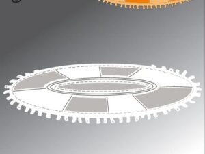 BLD1717 By Lene Die Cut/Emb, Blanket - Tæppe