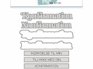 63442 MW Made With Love Dies, Tekstdie Konfirmation - Nonfirmation