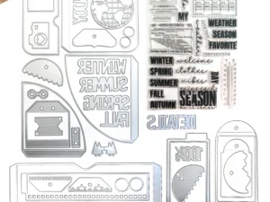 K021 Elizabeth Craft Design Die, Planner Essentials, Planner Folio Special Kit