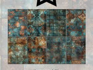 PFA163 Paper Favourites, Papirsblok A5, Copper And Blue