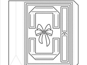 SBD506 Simple and Basic die, A7 Shoppingbag - Indkøbspose