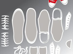 BLD1733 By Lene Die Cut/Emb, Sneakers - Kondisko