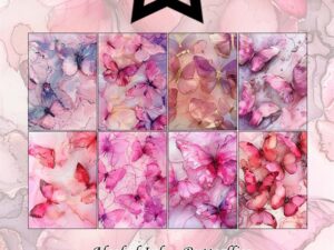 PFA165 Paper Favourites, Papirsblok A5, Alcohol Ink