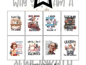 PFA566 Paper Favourites, Papirsblok A6, Funny Quotes #2