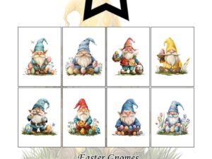 PFA568 Paper Favourites, Papirsblok A6, Easter Gnomes