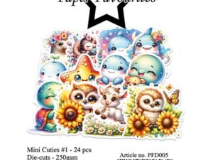 PFD005 Paper Favourites Die-Cuts, Mini Cuties #1