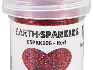 ESPRK106 WOW! Embossing Powder - Earth Sparkles, Glitter - Red