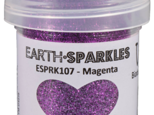 ESPRK107 WOW! Embossing Powder - Earth Sparkles, Glitter - Magenta