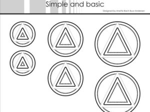 SBD519 Simple and Basic die, Balls for Decoration - Dekorationskugle