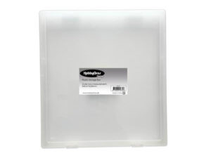 SS131 HobbyGros Storage, Plastic Storage Box - Plast kasse/Opbevaring 34,5 x 31,5 x 2,8 cm.