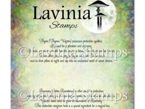LAV953 Lavinia Stamps, Thyme & Rosemary Words