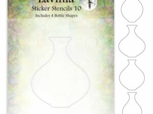 SS010 Lavinia Sticker Stencils 10, Smaller Bottle