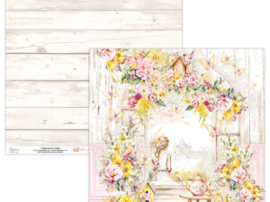 MT-BLO-02 Mintay Papers 30x30, Blossom Serenity 02