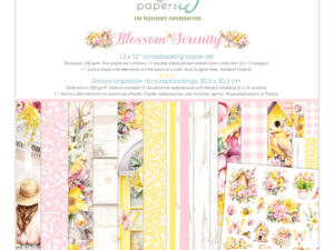 MT-BLO-07 Mintay Papers 30x30, Blossom Serenity 07