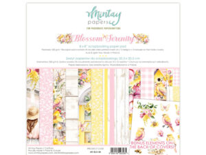 MT-BLO-08 Mintay Papers 20x20,  Blossom Serenity 08
