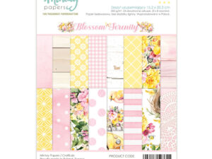 MT-BLO-11 Mintay Papers 15,2 x 20,3 cm,  Add-On Paper Pad -  Blossom Serenity 11