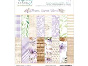 MT-HSH-11 Mintay Papers 15,2 x 20,3 cm,  Add-On Paper Pad - Home Sweet Home 11