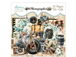 MT-PHO-LSC Mintay Papers - Paper Die-Cuts, Photographer, 60 pcs