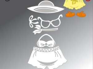 BLD1745 By Lene Die Cut/Emb, Accessories/Tilbehør til BLD1727 #4