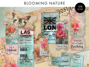 SL-ES-DPP303 StudioLight Paper Pad Mini - Blooming Nature