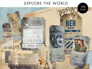 SL-ES-DPP304 StudioLight Paper Pad Mini - Explore The World