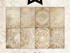 PFA171 Paper Favourites, Papirsblok A5, Vintage Doily Lace