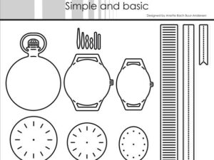 SBD526 Simple and Basic die, Wristwatches  & Pocketwatch - Lommeur & Ur