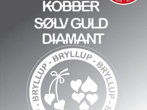 BLD1748 By Lene Die Cut/Emb, Bryllups ramme