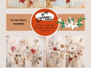 BLP263 By Lene Papirblok A5, Thoughtful