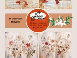 BLP663 By Lene Papirblok A6, Thoughtful