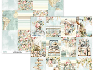 MT-BON-06 Mintay Papers 30x30, Bon Voyage 06