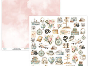 MT-BON-09 Mintay Papers 30x30, Bon Voyage 09