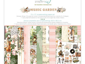 MT-MUS-07 Mintay Papers 30x30, Music Garden 07