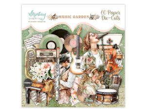 MT-MUS-LSC Mintay Papers - Paper Die-Cuts, Music Garden, 60 pcs
